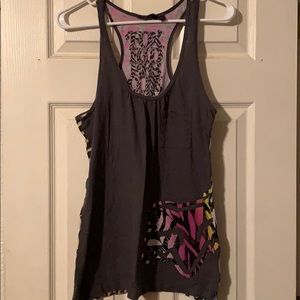 Fox, racer back tank